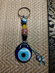 #週慶 土耳其特色藍眼睛鑰匙圈