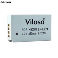 Proocam Rechargeable Camera Battery for Nikon 1 J5 Mirrorless Digital Camera EN-EL24 B