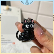 TRI Cute and Silly Black Cat Hanger - Cute Gift - keychan