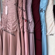 ชุดเดรสเกาะอก Linda : LD65 ชุดเดรสออกงาน ชุดวันเกิด ชุดเพื่อนเจ้าสาว ชุดไปงานแต่ง ชุดไปทะเล ชุดไปคาเ