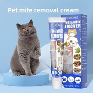[🔥SG InStock]Pet Mite Removal Cream Cat Dog Skin Care Spray Anti-Itch Mite Removal Ointment Cat Ring