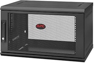 APC/Schneider Electric - AR106SH4 - Netshelter Wx 6u Single Hinged Wall-Mount Enclosure 400mm Deep,