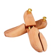 UNHO ดันทรงรองเท้าไม้ Adjustable Wooden Shoe Tree Shaper Keeper ที่ขยายรองเท้า Suit for EU 35 37 39 