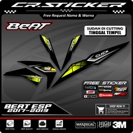 Striping Beat New Esp Street 2016 2017 2018 2019 Sticker stiker semi fullbody Vietnam motif CLICK vi