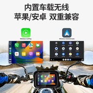 Motorcycle portable waterproof5Inch Wireless carplay Motorcycle gps Navigator