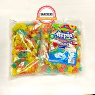 🔥Design Baru🔥 1Kg Hepin Gummy Candy Campuran Perisa Buah Animasi & Rekaan Makanan ( 1Kg x 1 Pack )