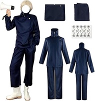 ETEBAS Inumaki Toge Costume Cosplay Outfit Inumaki Toge Uniform JJK Suit Full Set