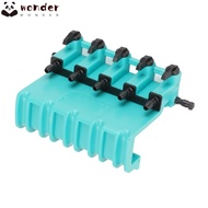 WONDER Aquarium Air Valve, Waterproof 5-Way Switch Fish Tank Air Valve, Durable Control Switch Gang 
