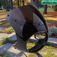 [DolitybdMY] Windshield With Headlight 7 "Vintage For Cafe Racer Car KUU1 HZWA O2OK Y3IP Q9G7