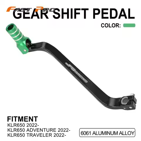 Motorcycle Accessory CNC Folding Gear Shift Lever Pedal Fit For Kawasaki KLR 650 Adventure Traveler 