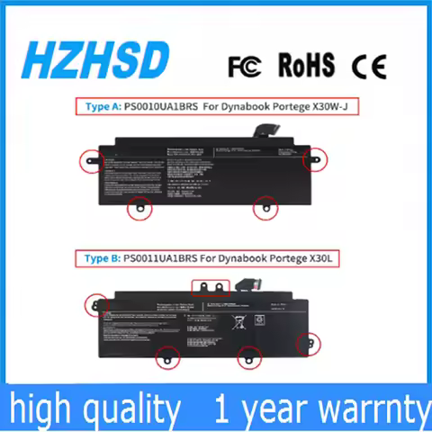 PS0010UA1BRS PS0011UA1BRS 15.4V 53Wh 3450mAh Original laptop Battery For Durabook X30W-J X30L X30W P