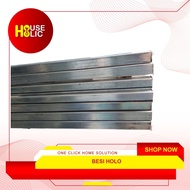 Besi Holo Galvanis 2x4 CM / Hollow Pipa Kotak 20x40 MM Panjang 6 Meter