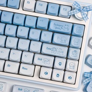 【EN/TH/ZHUYIN/KR】MAIMOOO Blue Dog Keycap MOA/Cherry Profile 120 Keys PBT Dye Sublimation Aula F75 Aj