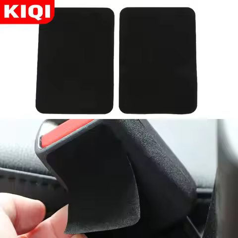 KIQI 2Pcs Car Noise Cancelling Sticker Accessories for Nissan Micra Leaf Teana Note Almera Classic Q
