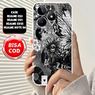 REALME C51S Case REALME C51/ COLAB MOTIF NEWEST REALME C53 Casing - REALME NOTE 50hp - - - Cellphone