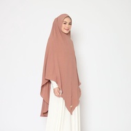 Khimar Crinkle CARLA SIZE XXL Jumbo Valenshaqueen Hijab Syari Bahan Crinkle Airflow Premium