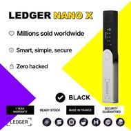 ✅ Authentic Original「 Ledger Nano X 」Black – Crypto Cold Wallet  |  1-Year Warranty