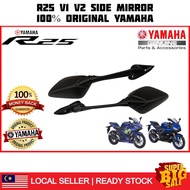 Yamaha R25 V1 V2 Side Mirror / Rear View Cermin 100% Original Yamaha Genuine Parts