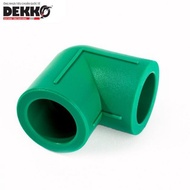 PPR water pipe connector (Connector) 90 - DEKKO - phi 50, phi 63