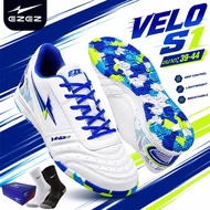 Ezez Velo S1 Futsal Shoes PU Leather Sole Camouflage There Is A Rotating Point.