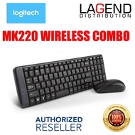 LOGITECH DESKTOP MK220 WIRELESS COMBOKEYBOARD + MOUSE. SIMILAR TO MK345 K120 B175 M238 M331 M185