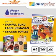 BLUEPRINT A4 Glossy Sticker Paper 120 gsm