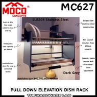 {The Hardware Lab Up & Down Storage Kit Elevator With Dish Rack 600mm/700mm/800mm/900mm2