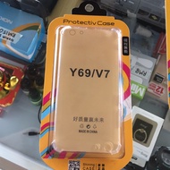 Y69/v7 vivo casing transparent softcase