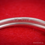 Full Moon Baby Silver Bracelet for Children9999Year of the Rat Baby Ox Red String Unisex Hundred Day