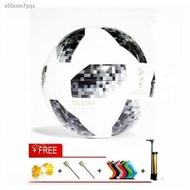 ☼┋✆Adi Bola ball FIFA World Cup official game Football Size 5+Inflator and Sock