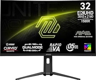 MSI MAG 321CUPDF 32-inch 3840 x 2160 (UHD) Gaming Monitor, 320Hz, Adaptive-Synch, HDMI, DisplayPort,