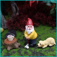 HO Mini Gnomes Kit Micro Landscape Ornament Fairy Garden Terrarium DIY Decor 3 pcs