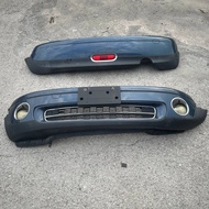 Original Mini Cooper R55 R56 Front Bumper With Grill And Fog Lamps AND Rear Bumper ORIGINAL USED FRO