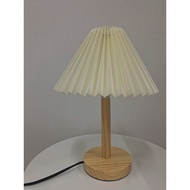Solid wood table lamp /tall