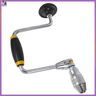 4 Jaw Carpenters Hand Crank Drill Crafting Tools Puncher Easy Use Bit Brace ouxuanmei
