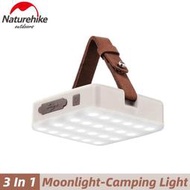 Naturehike 露營 1 1800 流明燈 LED 3 合 1 多功能燈 USB 可充電野營燈帶支架戶外露營