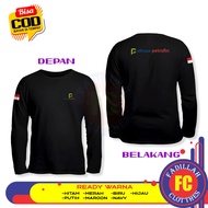 PT Elnusa Petrofin DB Logo Long Sleeve Company Shirt