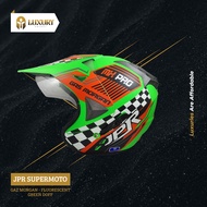 Helm JPR SUPERMOTO - MOTIF GAZ MORGAN - Helm Keren - Helm Murah