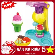 Type 1- Ice Cream Making Soil Toy With Ice Cream Maker. Smart Toys For Babies.