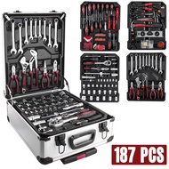 Tool Kit 187 PCS Perkakas Bengkel Dan Rumah Koper Lengkap Bahan Kuat