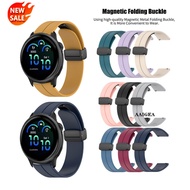 Watchband For Garmin Vivoactive 6 / 5 Magnetic Buckle Folding Buckle Strap+Connector Accessories