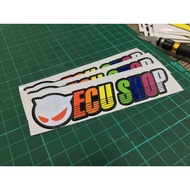 ECU SHOP CUTTING STICKER
