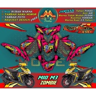 Mio m3 Sticker mio m3 Motorcycle Sticker mio m3 full body Sticker - spec C