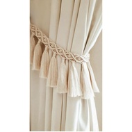 Macrame Curtain Rope / Macrame Tie Back Curtain / Curtain Strap