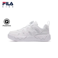 (EU 33 - 39) FILA KIDS HERITAGE GELATO Boys Running Shoes Sneakers White School Shoes