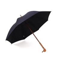 Lordwey & dù dài 280t ô mưa waterprood cán bằng gỗ ô chơi golf lớn doanh nhân nam sang trọng ô chắn