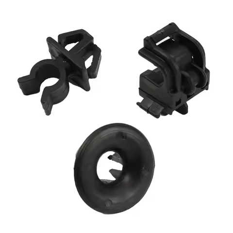 3PCS Hood Rod Holder Opener Stay Grommet Clips 90601-S84-A01 90602-S84-A01 For Honda Accord Odyssey 