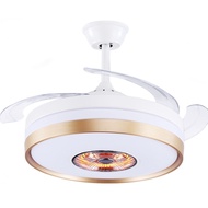 HAIGUI A72 Fan With Light Bedroom Inverter With LED Ceiling Fan Light Simple DC Power Saving Ceiling Fan Lights