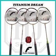 Raket Badminton Original Flex Power Titanium Dream
