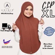 ✨HOT SELLING✨ Aminie Hijab (XL) Tudung Sarung Cotton Lily Premium Tudung Umrah